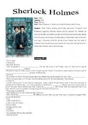 English Worksheet: Sherlock Holmes