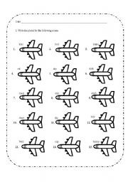 English worksheet: Plural Nouns