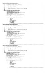 English worksheet: simple past