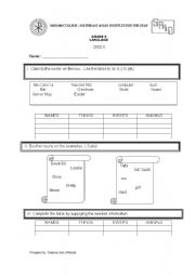 English Worksheet: Sample Quiz