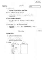 English worksheet: hello boy