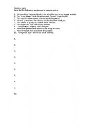 English Worksheet: adjectives and adverbs