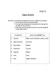 English Worksheet: Tatoo Activity