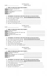 English Worksheet: PRESENT PERFECT LESSON