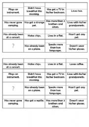 ICEBREAKER BINGO - editable