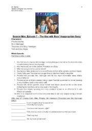 Friends: Phoebe meets Mikes parents worksheet