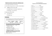 English Worksheet: simple present and present continuous tense