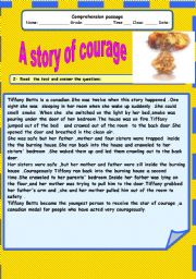 a story of  courage