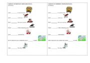 English Worksheet: PAST SIMPLE IRREGULAR VERBS 
