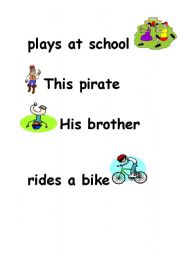 English Worksheet: Crazy sentences