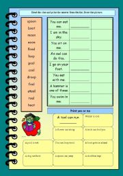 English Worksheet: Working with words