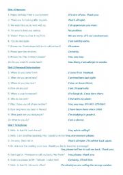 English Worksheet: Ring the Bell