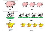 English worksheet: animals