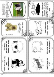 English Worksheet: Phonics Mini Book - Sh Sound - Shettie the Sheepdog