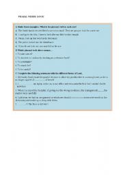 English worksheet: PHRASAL VERBS: LOOK