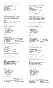 English Worksheet: Heaven is a place on earth by belinda carlisle