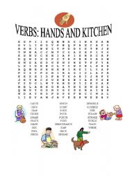 English Worksheet: VERBS