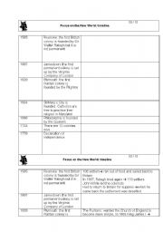 English worksheet: Focus on the New World 