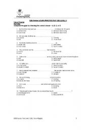 English Worksheet: b1 level