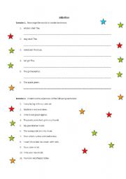 English worksheet: Adjectives