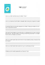 English worksheet: Flush by Carl Hiaasen