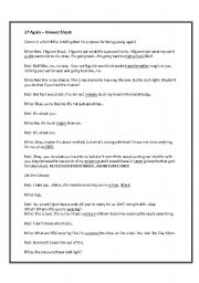 English Worksheet: 17 Again