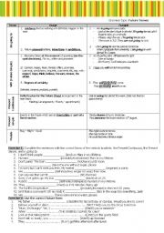 English Worksheet: Future tenses