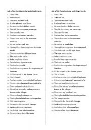 English Worksheet: Practice of Wh-questions