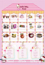Hello kitty Food