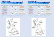 English Worksheet: Weather forecast