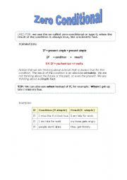 Conditional Zero (type zero)