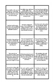 English Worksheet: Expression Table