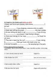 A Great Grammar Practice wrorksheet for Macmillan 5 Part 2