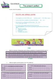 English Worksheet: Present Perfect