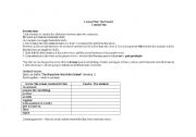 English worksheet: Passive tense, present