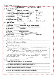 English Worksheet: Present simple exercises