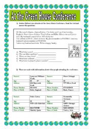 English Worksheet: Reading comprehension plus excercises ( key included)