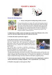 Discussion club: Poverty&Wealth