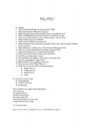 English Worksheet: Big Fish. The movie