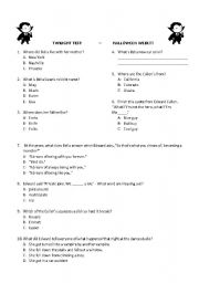 English Worksheet: TWILIGHT MOVIE