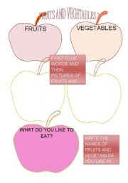 English Worksheet: fruit or vegetable 3
