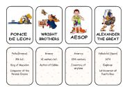 English Worksheet: WAS-WERE CARDS 7