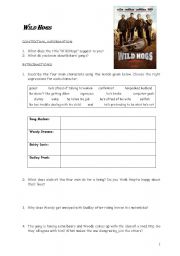 Wild Hogs Movie worksheet