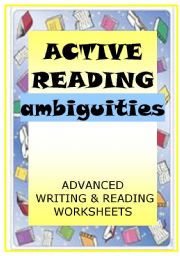 English Worksheet: ACTIVE READING - ambiguities