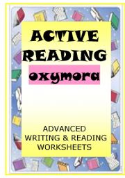 English Worksheet: ACTIVE READING - oxymora