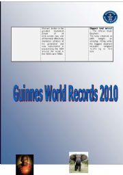 Guinnes World Records 2010 - Part II