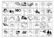 English Worksheet: Simple vocabulary 