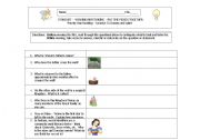 English Worksheet: Stardust Viewing and Notetaking 