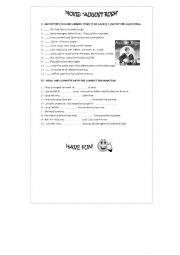 English Worksheet: MOVIE AUGUST RUSH