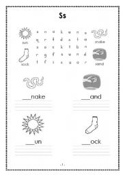 English Worksheet: stu wordsearch